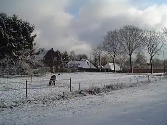 Winterlandschap bij Broekhoven