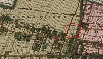 Ligging Broekslootmolen