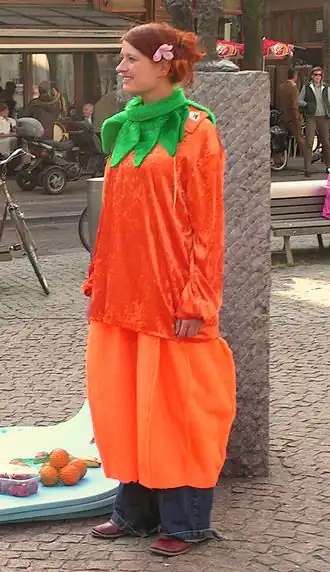 Hilde bij Levend Pacman in Amsterdam