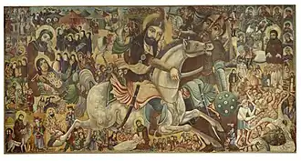 Abbas Al-Musavi, Slag bij Karbala. Brooklyn Museum.