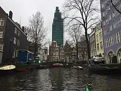 Brug 226 met een ingepakte Zuiderkerk (2017)