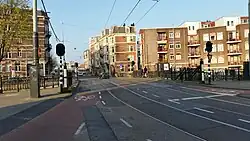 Bullebak vlak na de afsluiting voor zwaar verkeer (maart 2019)