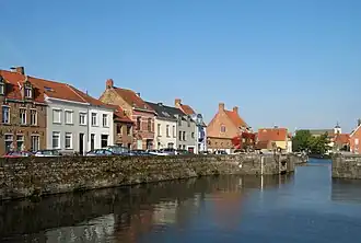 Gedeelte van de Schaarbrug tot aan de Predikherenstraat