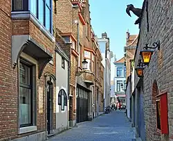 De Lendestraat, gezien van uit de Korte Vuldersstraat