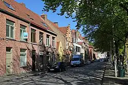 De Maagdenstraat ter hoogte van het Beursplein