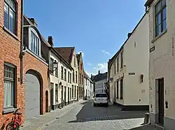 De Raamstraat ter hoogte van de Groenestraat