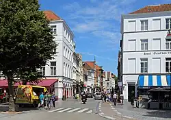 De Zuidzandstraat, gezien van op 't Zand