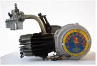 Brunetta "Il Pellegrino"-motorblok (foto: Bert Heideveld)