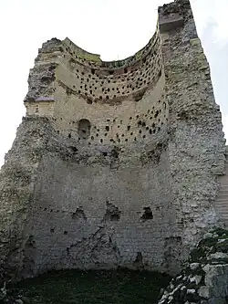 Toren van de burcht van Brustem, binnenzijde, 20/03/2024