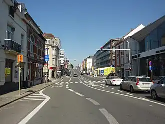 Leuvensesteenweg in Schaarbeek