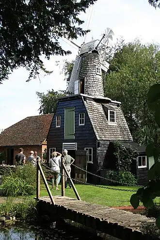 Windzaagmolen.