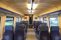 Interieur tweede klasse