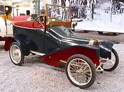 Bugatti Type 19 uit 1911: torpedo