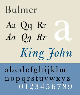 Voorbeeld van Bulmer