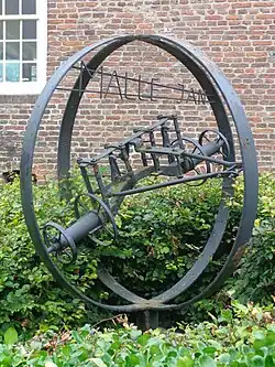 Sculptuur Malle Jan in Buren