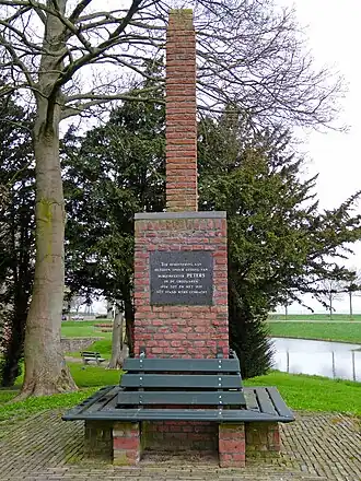 Burgemeester Petersmonument in Medemblik