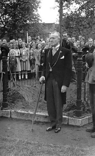 Burgemeester van Hellenberg Hubar (1945)