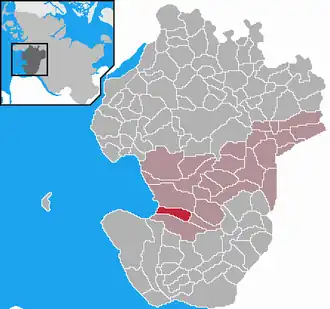 Kaart van Busenwurth