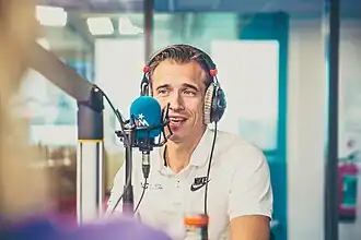 Cédric Van Branteghem in 2018 bij MNM