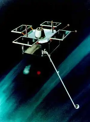 alt=De Charge Composition Explorer (CCE) van AMPTE