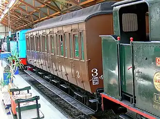 Rijtuig 53.123 van de CFV3V