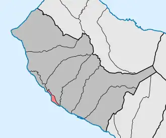 Kaart van Jardim do Mar