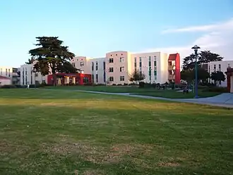 Studentenhuis op de campus van de CSUMB