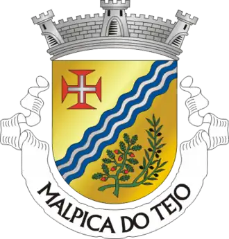 Vlag van Malpica do Tejo