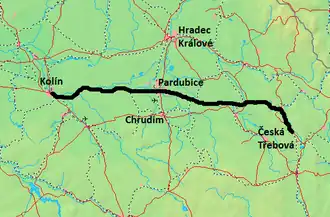 Spoorlijn 010 op de kaart