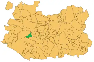 Kaart van Cabezarados