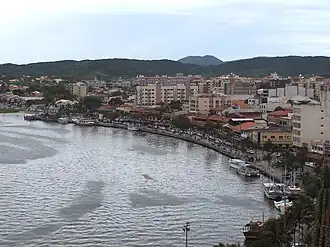 Cabo Frio aan de lagune Lagoa de Araruama