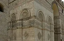 Ruitvormen op de Al Hakimmoskee, Caïro