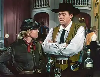 Scène uit Calamity Jane