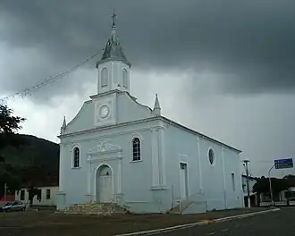 Katholieke kerk Rosário in Caldas