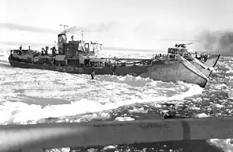 Externsteine in oktober 1944, later USS Callao