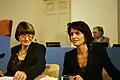 Micheline Calmy-Rey en Doris Leuthard
