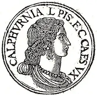 Insigne Calpurnia Pisonis, 1553.
