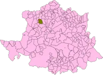 Kaart van Calzadilla