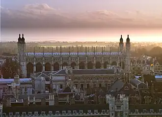 Trinity College, Gonville and Caius College, Clare College en King's College Chapel