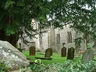 Kerkhof van de dorpskerk