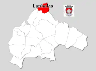 Kaart van Lanhelas