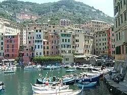 De haven van Camogli