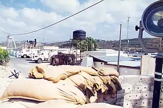 Een UNIFIL-kamp anno 1996.