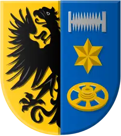 Het wapen van Van Camstra.