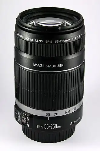 Canon EF-S 55-250mm objectief