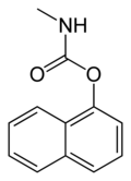 Structuurformule van carbaryl