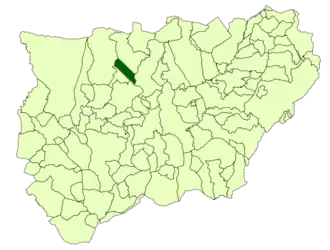 Kaart van Carboneros