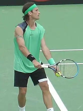 Winnaar in het enkelspel, Carlos Moyá