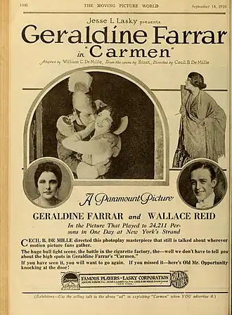 Amerikaanse krantenadvertentie (1918)