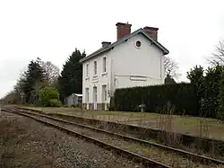 Oud spoorwegstation van Carquefou